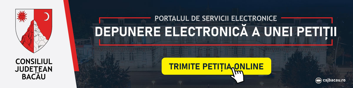 Petiție electronică CSJ Bacău
